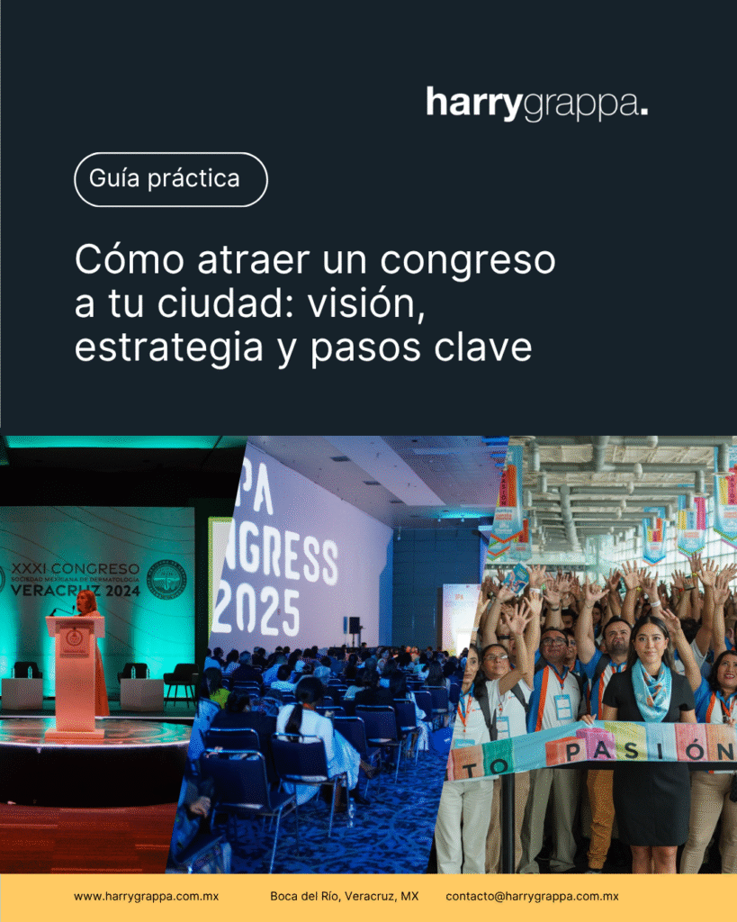 Guía como atraer un congreso a tu ciudad por harry grappa